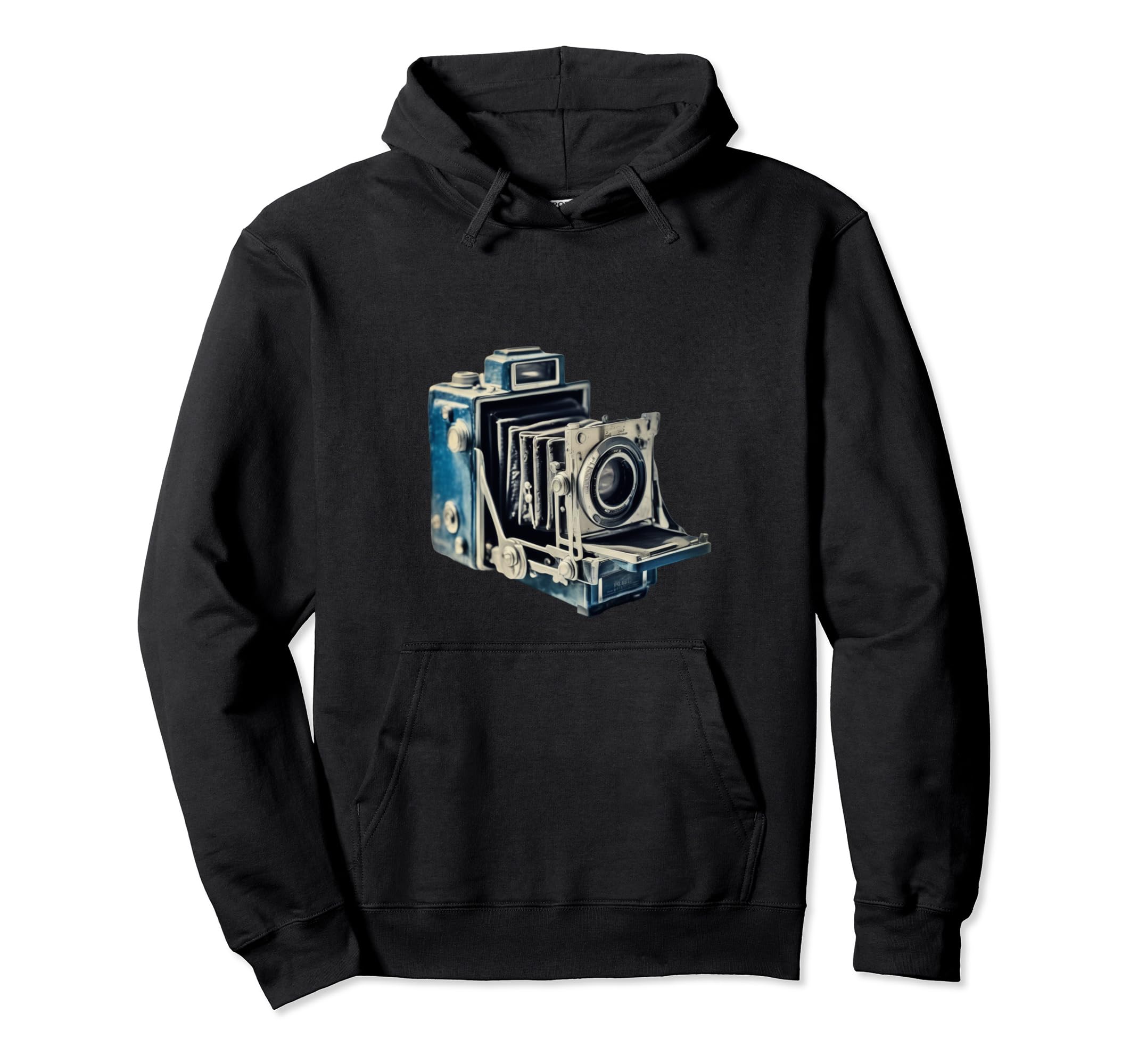 Old Camera Authentic Art Collection Hoodie - Minimalist Print Unisex - T-Shirt, Sweatshirt, Hoodie