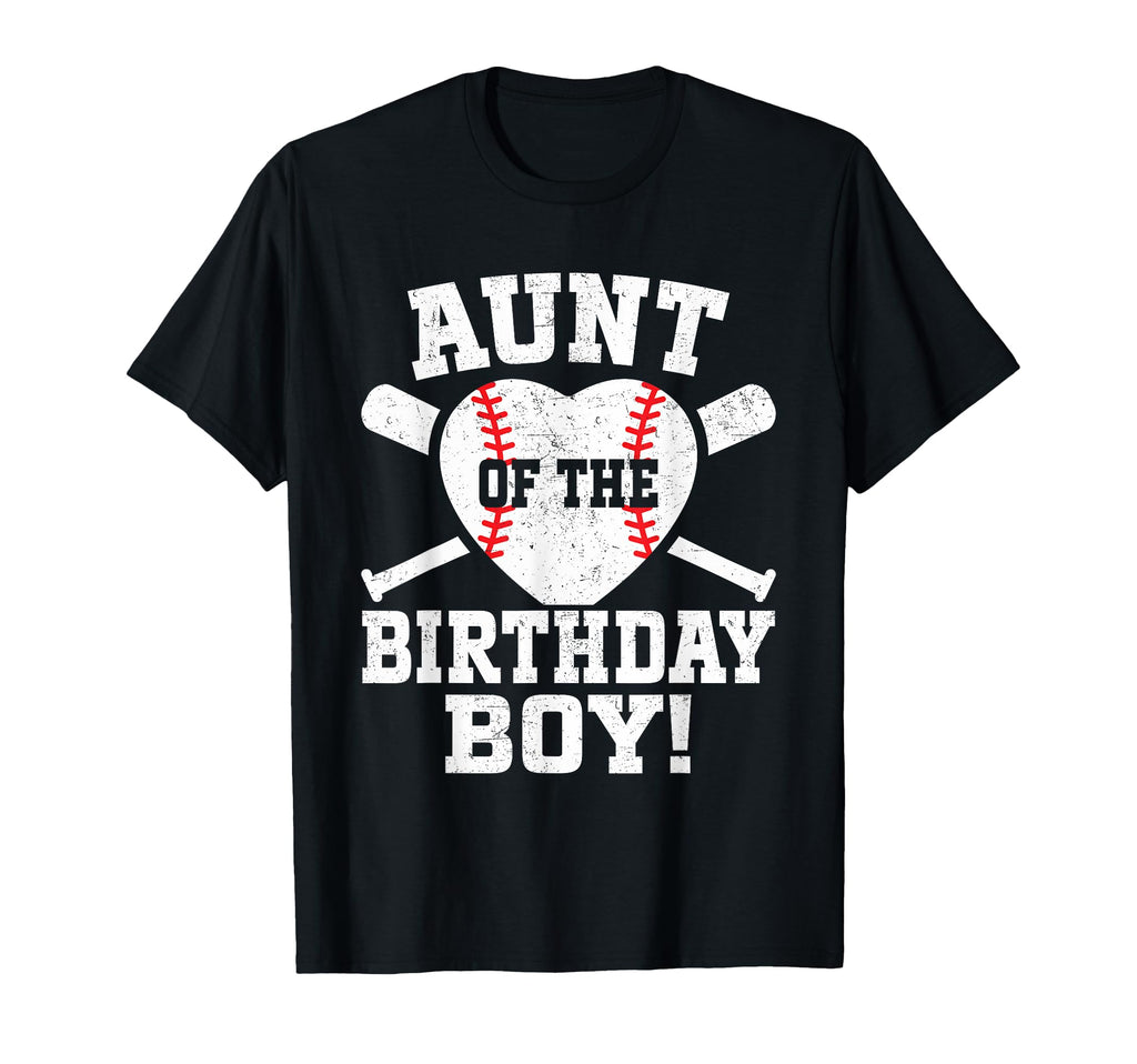 Aunt Birthday Baseball Birthday T-Shirt - Streetwear Style for Adults - T-Shirt, Sweatshirt, Hoodie
