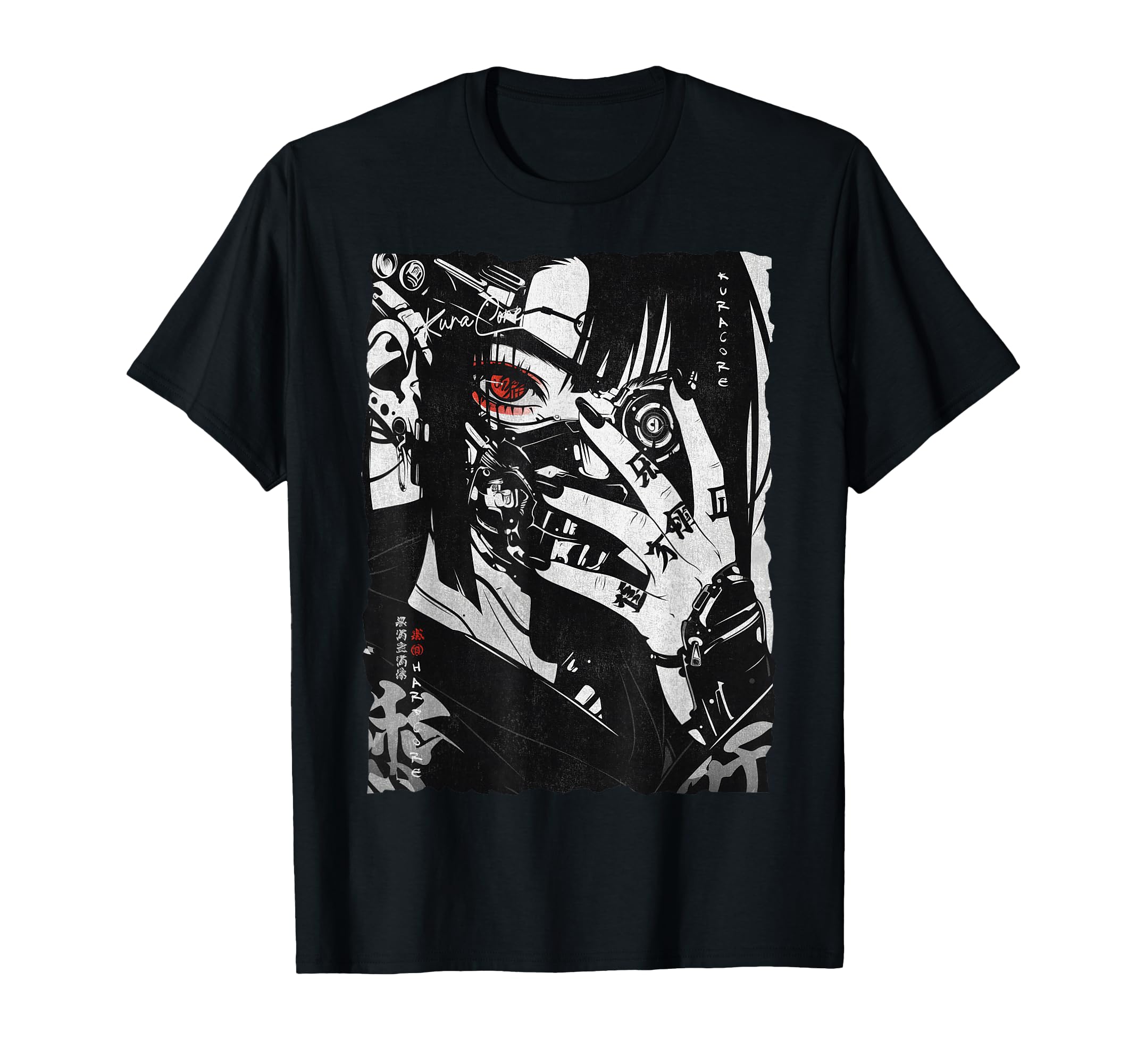 Japanese Streetwear Cyberpunk Y2K Techwear T-Shirt - Trendy Graphic Unisex - T-Shirt, Sweatshirt, Hoodie