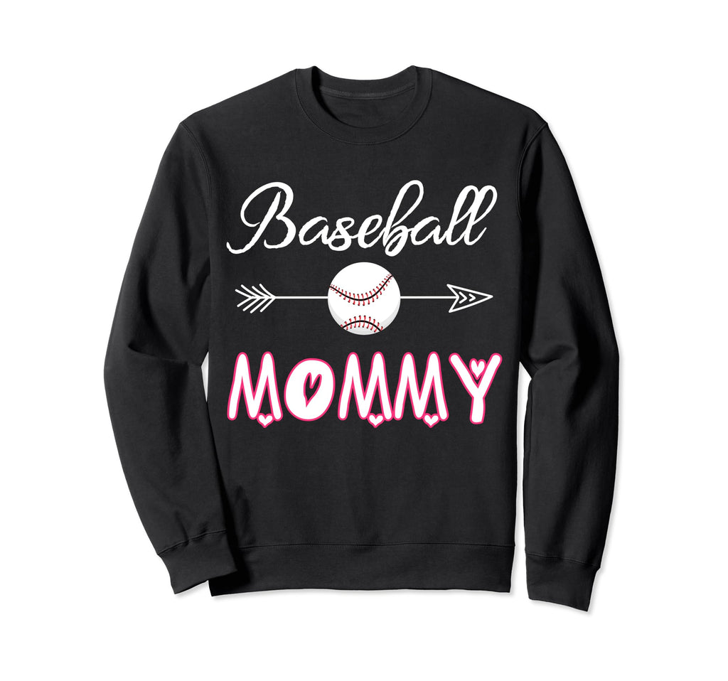 Baseball Mommy Birthday Sport Sweatshirt - Trendy Graphic Men Women - T-Shirt, Sweatshirt, Hoodie