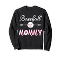 Baseball Mommy Birthday Sport Sweatshirt - Trendy Graphic Men Women - T-Shirt, Sweatshirt, Hoodie
