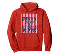 Sunny Days And Double Plays Baseball Hoodie - Unique Graphic for Adults - T-Shirt, Sweatshirt, Hoodie