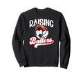 Raising Ballers Soccer Volleyball Sweatshirt - Streetwear Style for Adults - T-Shirt, Sweatshirt, Hoodie