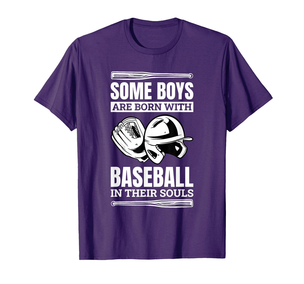 Born Baseball Their Souls Baseball T-Shirt - Custom Art Print for Adults - T-Shirt, Sweatshirt, Hoodie