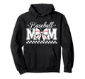 Baseball Mom Coquette Bow Baseball Mom Hoodie - Unique Graphic Men Women - T-Shirt, Sweatshirt, Hoodie