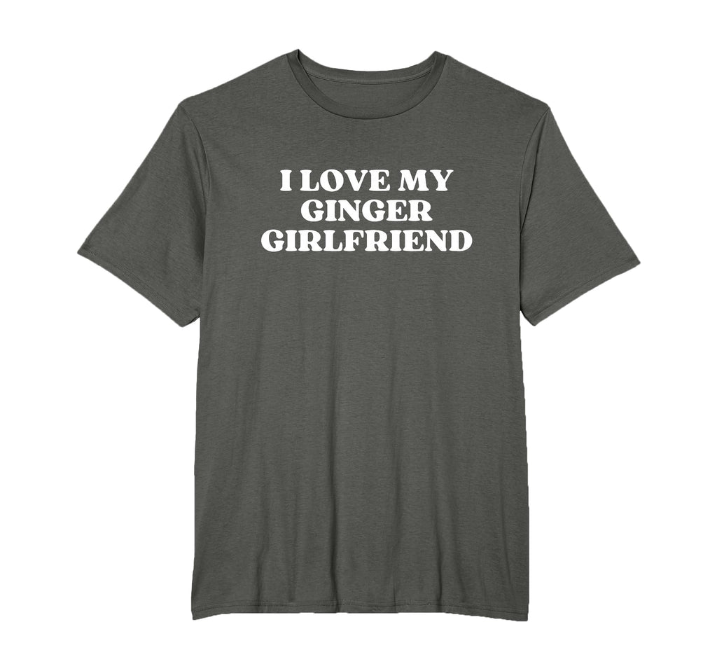 I Love My Ginger Girlfriend Y2K T-Shirt - Custom Art Print for Adults - T-Shirt, Sweatshirt, Hoodie