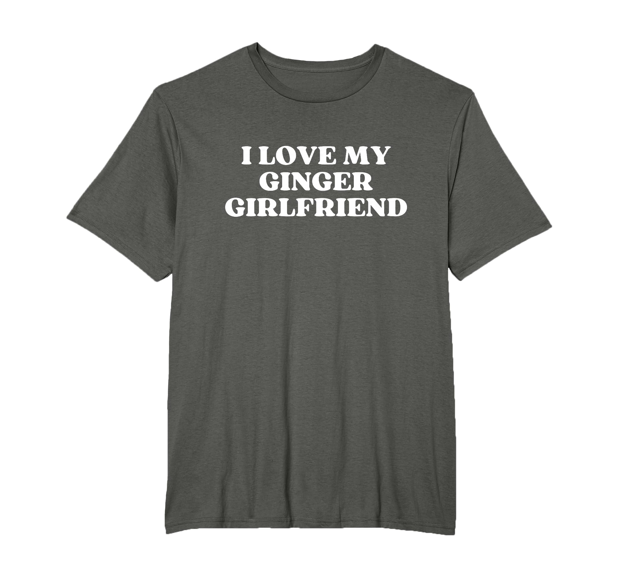 I Love My Ginger Girlfriend Y2K T-Shirt - Custom Art Print for Adults - T-Shirt, Sweatshirt, Hoodie
