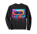 90S Cassette Tape Hiphop Rap Sweatshirt - Fun Novelty Design Unisex - T-Shirt, Sweatshirt, Hoodie