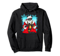 Gangsta Santa Gold Chains Old School Hoodie - Streetwear Style Men Women - T-Shirt, Sweatshirt, Hoodie