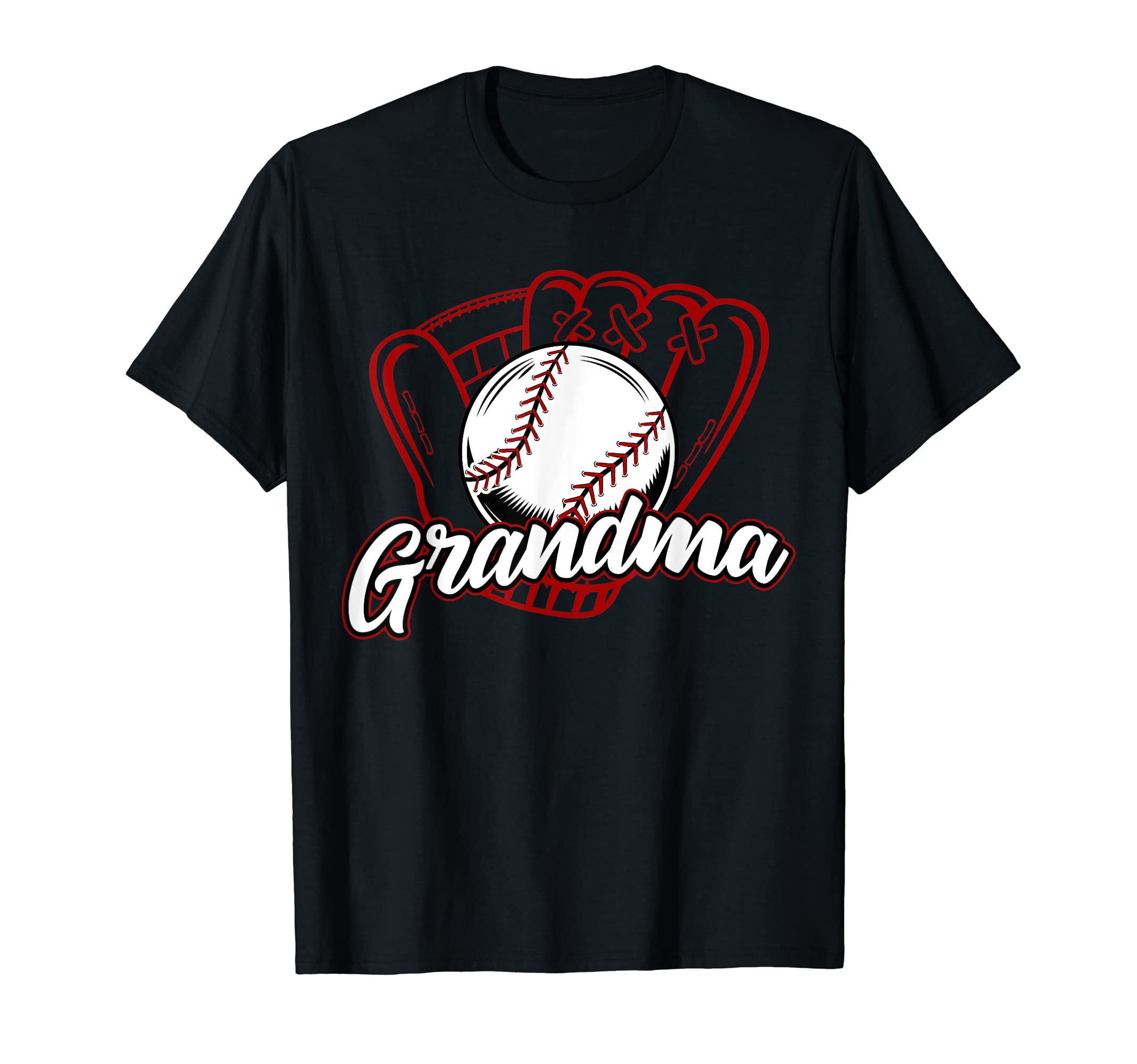 Baseball Grandma Baseball Softball T-Shirt - Novelty Apparel Men Women - T-Shirt, Sweatshirt, Hoodie