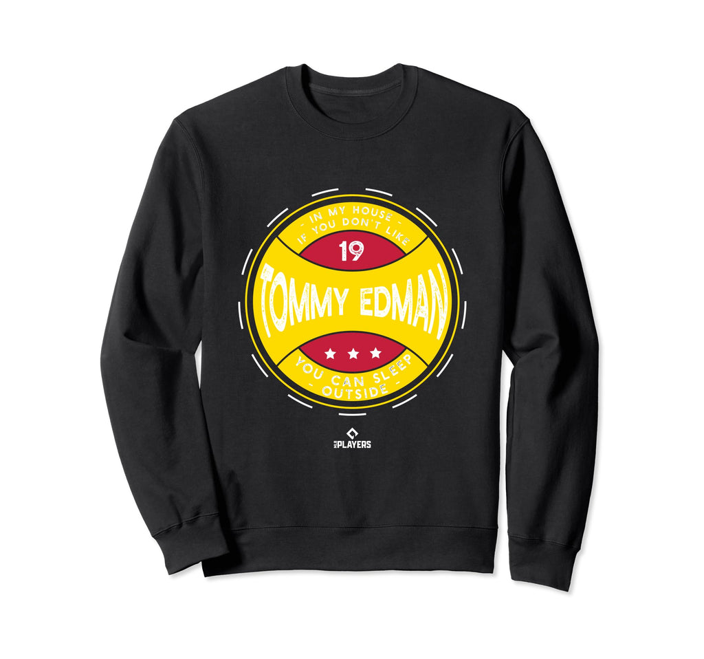 My House Tommy Edman Funny St Sweatshirt - Minimalist Print for Adults - T-Shirt, Sweatshirt, Hoodie