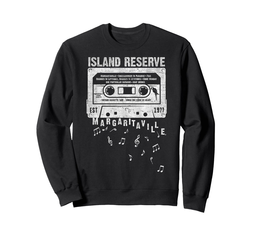Margaritaville Cassette Tape Sweatshirt - Streetwear Style for Adults - T-Shirt, Sweatshirt, Hoodie