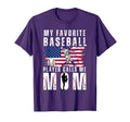 My Favorite Baseball Player Calls Me T-Shirt - Aesthetic Graphic Unisex - T-Shirt, Sweatshirt, Hoodie