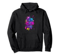 Colorful Camera Art Technology Hoodie - Trendy Graphic Men Women - T-Shirt, Sweatshirt, Hoodie