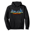 Charlotte 8 Bit Video Arcade Hoodie - Casual Everyday Wear for Adults - T-Shirt, Sweatshirt, Hoodie