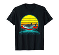 Sunset Whale Shark T-Shirt - Novelty Apparel for Adults - T-Shirt, Sweatshirt, Hoodie