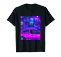 Vaporwave Car Synthwave City Vaporwave T-Shirt - Trendy Graphic Men Women - T-Shirt, Sweatshirt, Hoodie