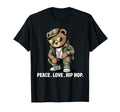 Camouflage Rapper Teddy Bear Camo T-Shirt - Fun Novelty Design for Adults - T-Shirt, Sweatshirt, Hoodie