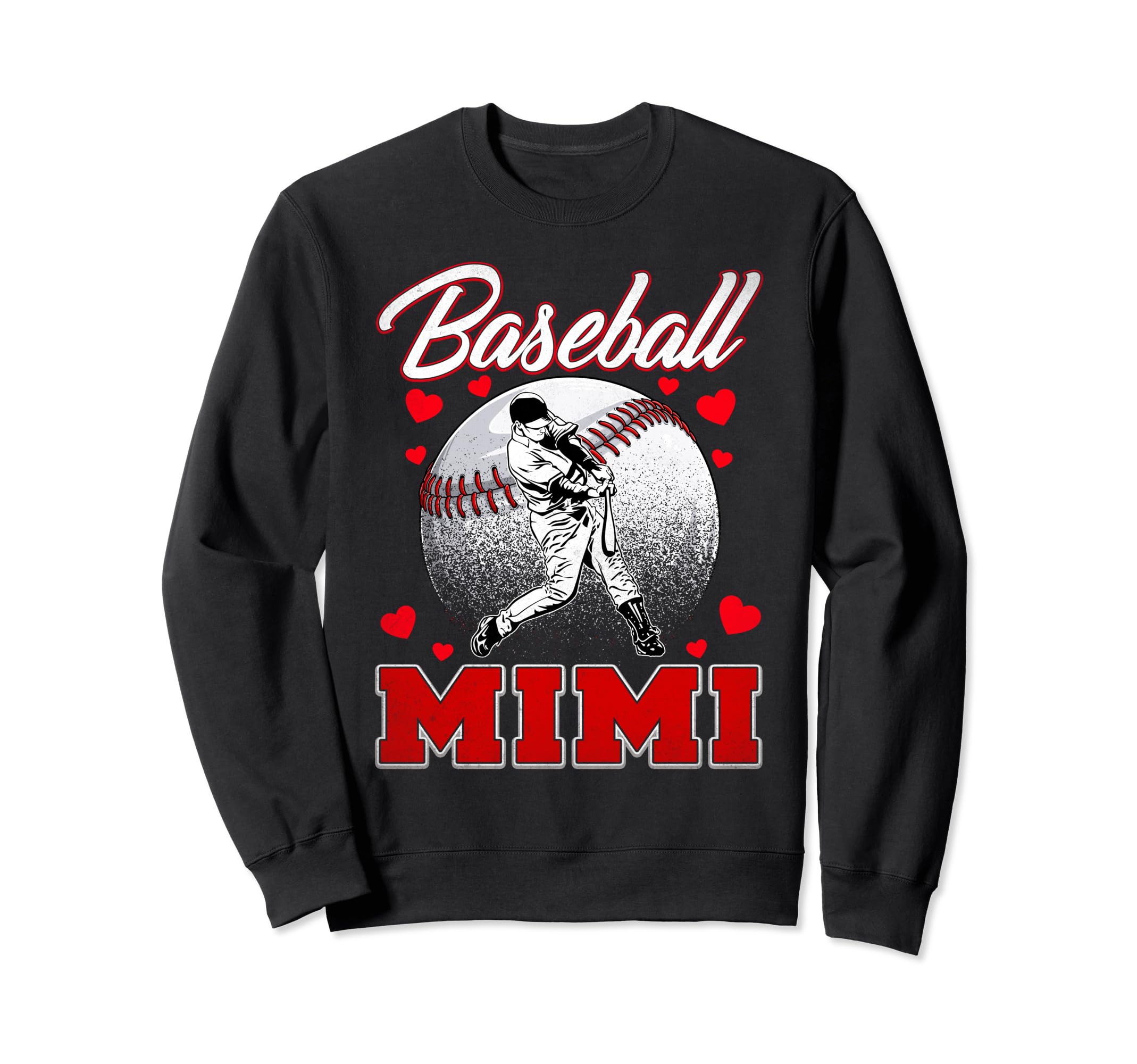 Baseball Mimi Family Matching Sweatshirt - Trendy Graphic Men Women - T-Shirt, Sweatshirt, Hoodie