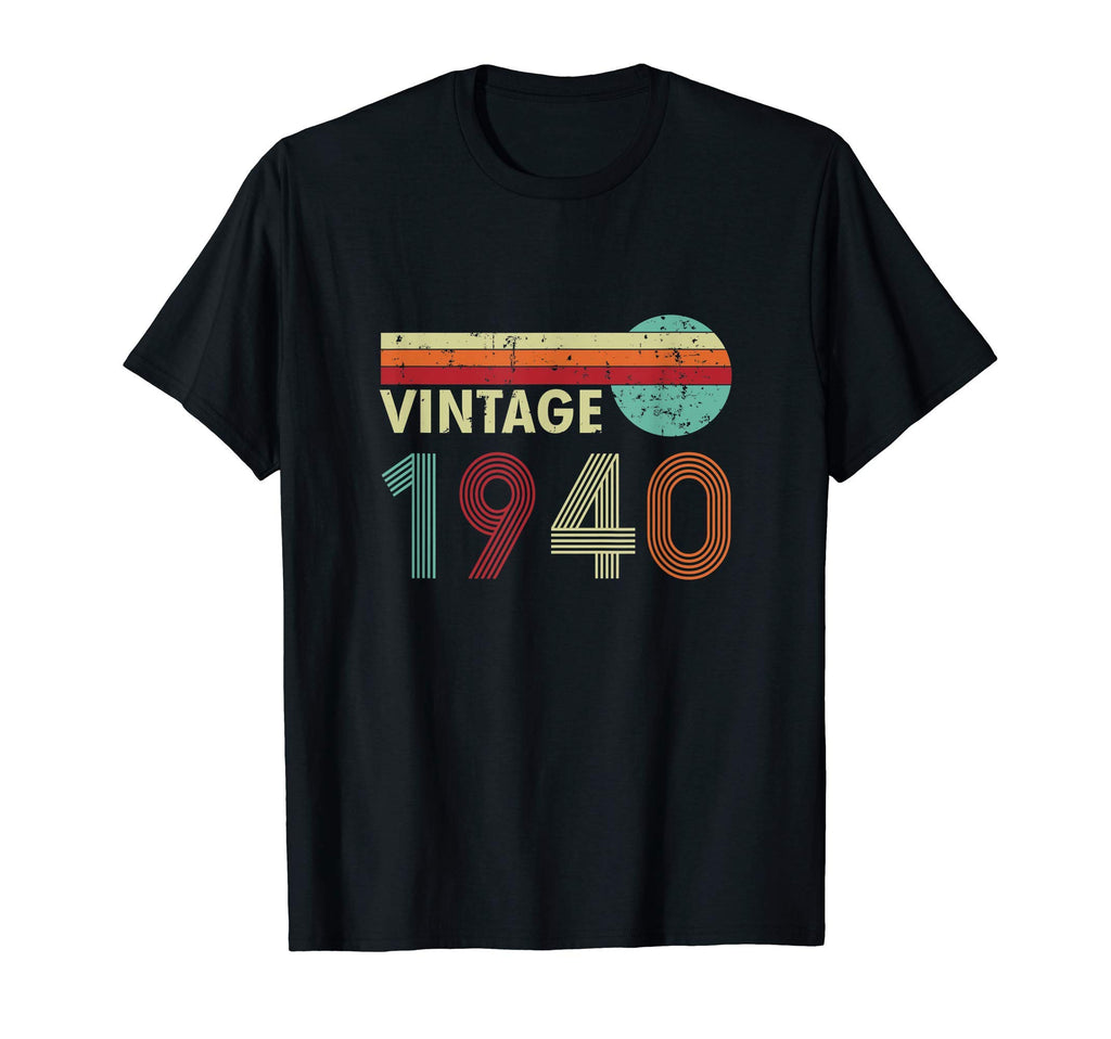 1940 Birthday Sunset T-Shirt - Minimalist Print Men Women - T-Shirt, Sweatshirt, Hoodie