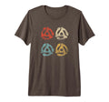 45 Rpm Record Adapter Distressed Turntable T-Shirt - Novelty Apparel Unisex - T-Shirt, Sweatshirt, Hoodie