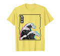 Japanese Wave Glitch Pastel Goth T-Shirt - Aesthetic Graphic for Adults - T-Shirt, Sweatshirt, Hoodie