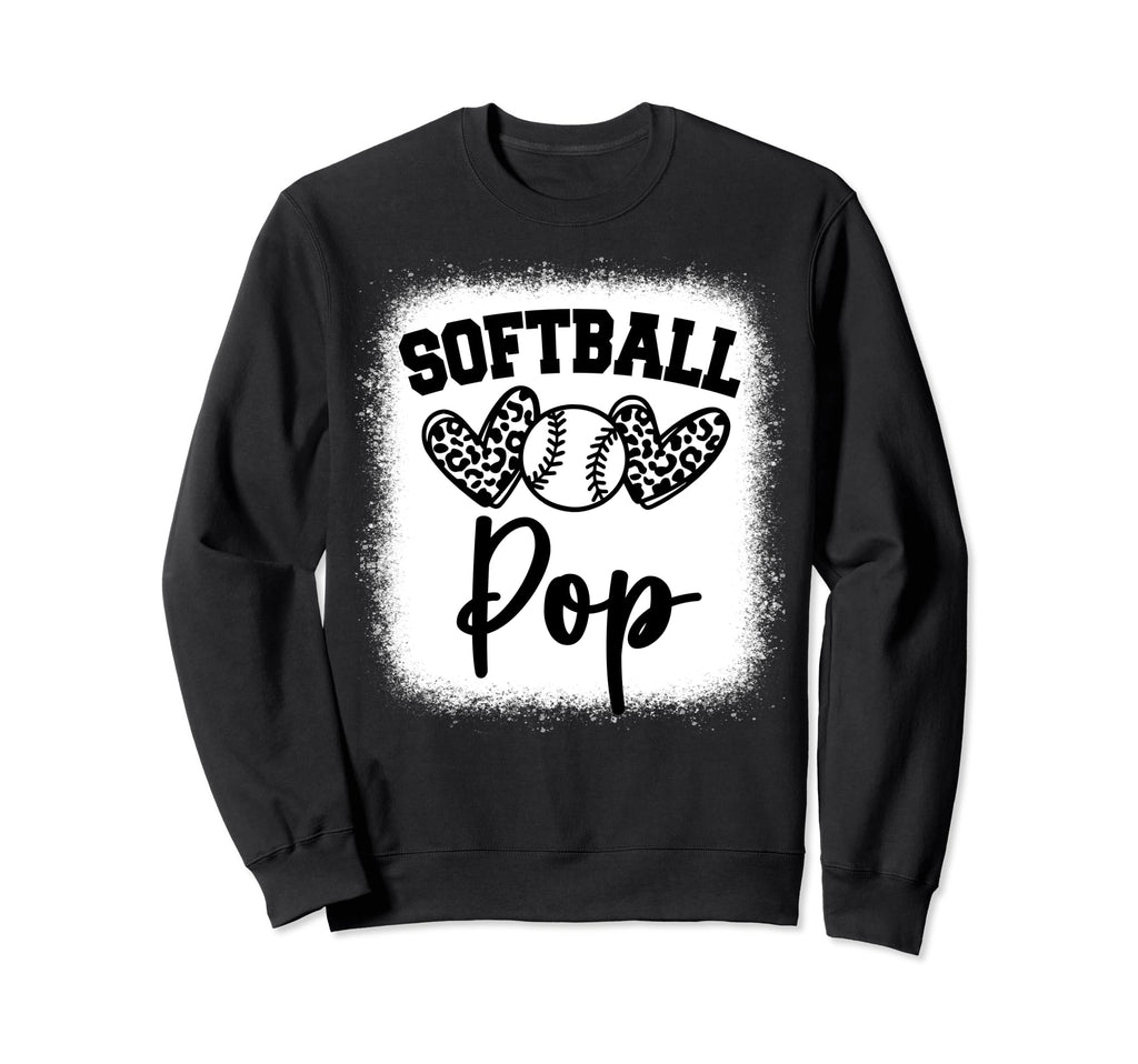 Personalized Baseball Heart Pop Sweatshirt - Aesthetic Graphic Men Women - T-Shirt, Sweatshirt, Hoodie