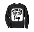 Personalized Baseball Heart Pop Sweatshirt - Aesthetic Graphic Men Women - T-Shirt, Sweatshirt, Hoodie