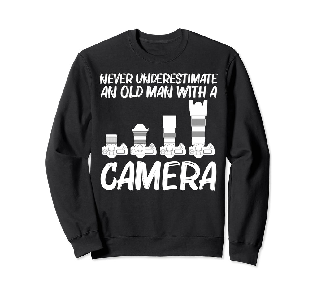 Photography Art Dad Photographer Sweatshirt - Unique Graphic Men Women - T-Shirt, Sweatshirt, Hoodie