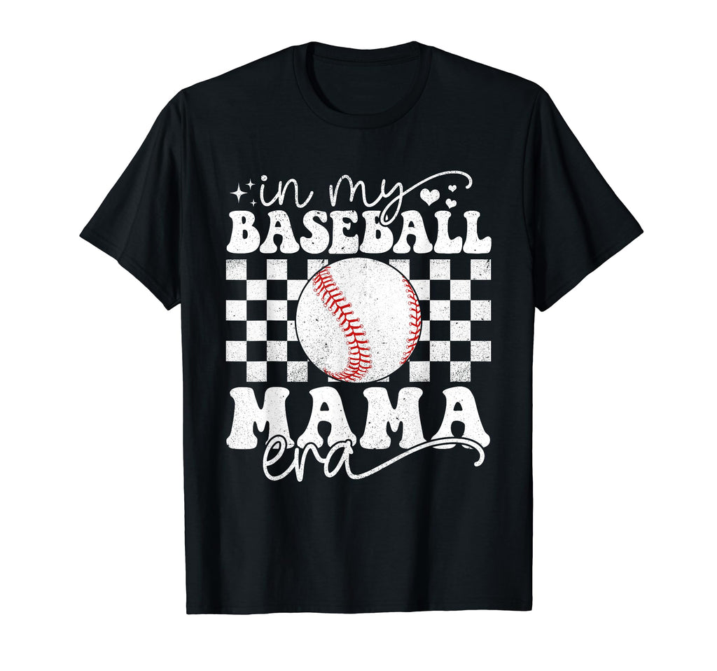 My Baseball Mama Era Funny Baseball T-Shirt - Aesthetic Graphic Unisex - T-Shirt, Sweatshirt, Hoodie