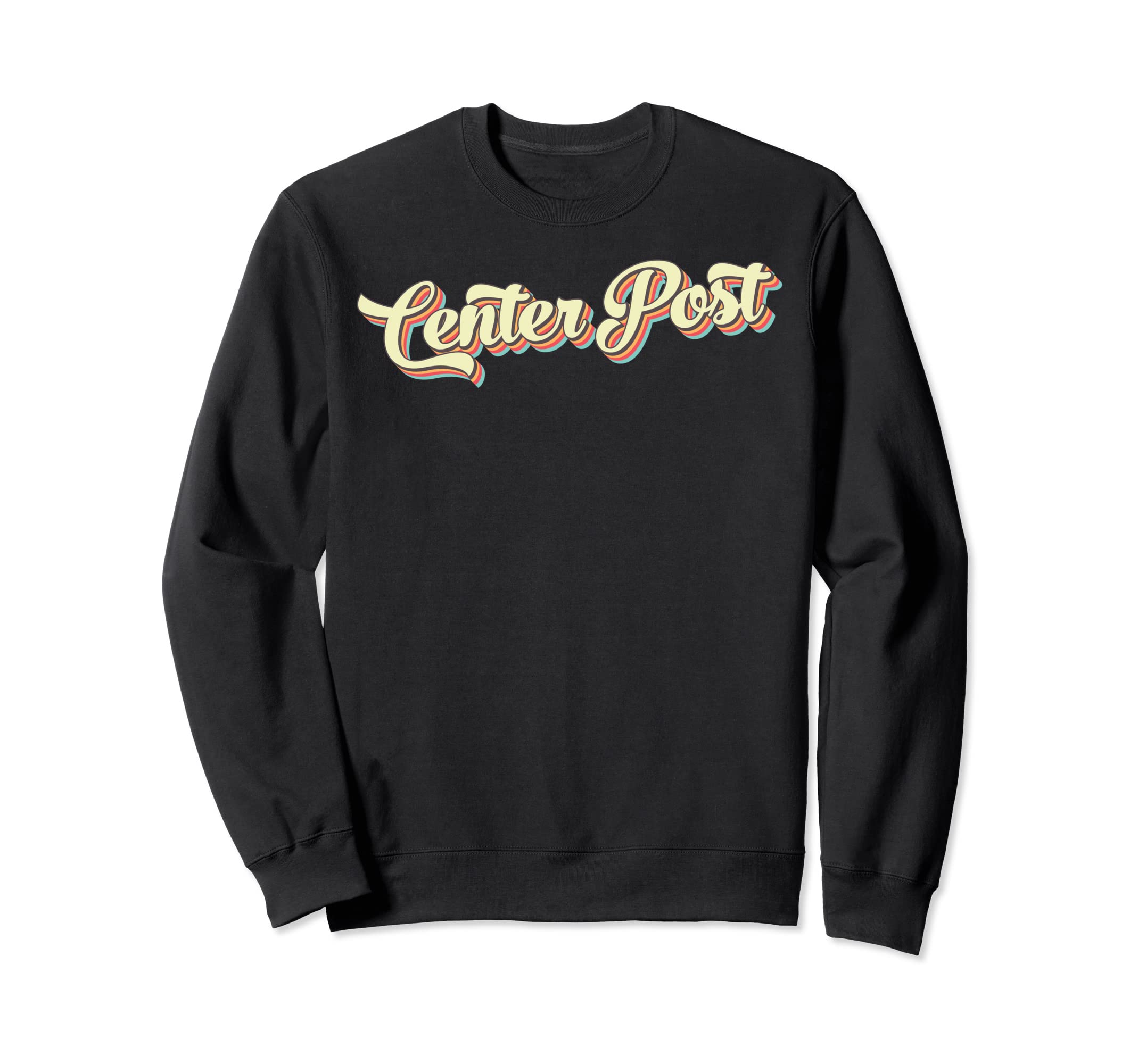Center Post Art Baseball Font Sweatshirt - Unique Graphic Men Women - T-Shirt, Sweatshirt, Hoodie