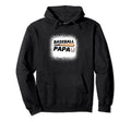Baseball Papa Family Matching Funny Hoodie - Graphic Print Men Women - T-Shirt, Sweatshirt, Hoodie