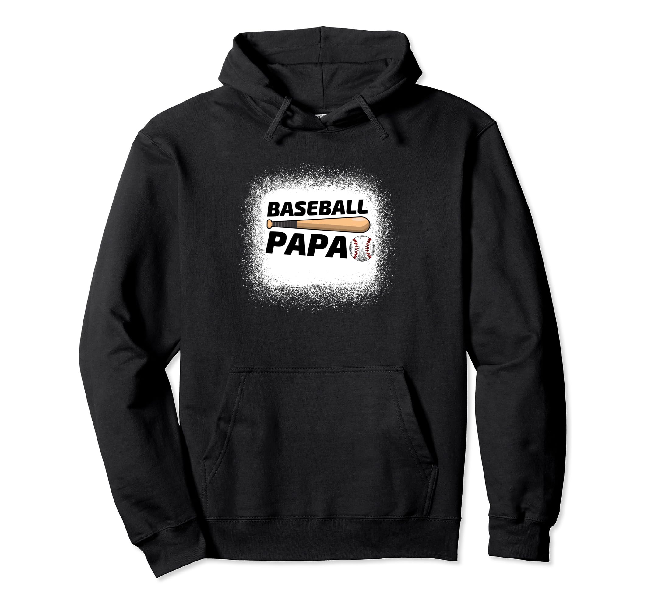 Baseball Papa Family Matching Funny Hoodie - Graphic Print Men Women - T-Shirt, Sweatshirt, Hoodie