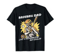 Baseball Dad Like Regular But Cooler T-Shirt - Unique Graphic for Adults - T-Shirt, Sweatshirt, Hoodie