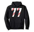 Baseball Mom 77 Jersey Baseball Favorite Hoodie - Trendy Graphic Unisex - T-Shirt, Sweatshirt, Hoodie