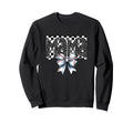 Baseball Mama Coquette Checkered Sweatshirt - Minimalist Print Men Women - T-Shirt, Sweatshirt, Hoodie