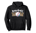 Leopard Mothers Day Gift Softball Hoodie - Aesthetic Graphic Unisex - T-Shirt, Sweatshirt, Hoodie