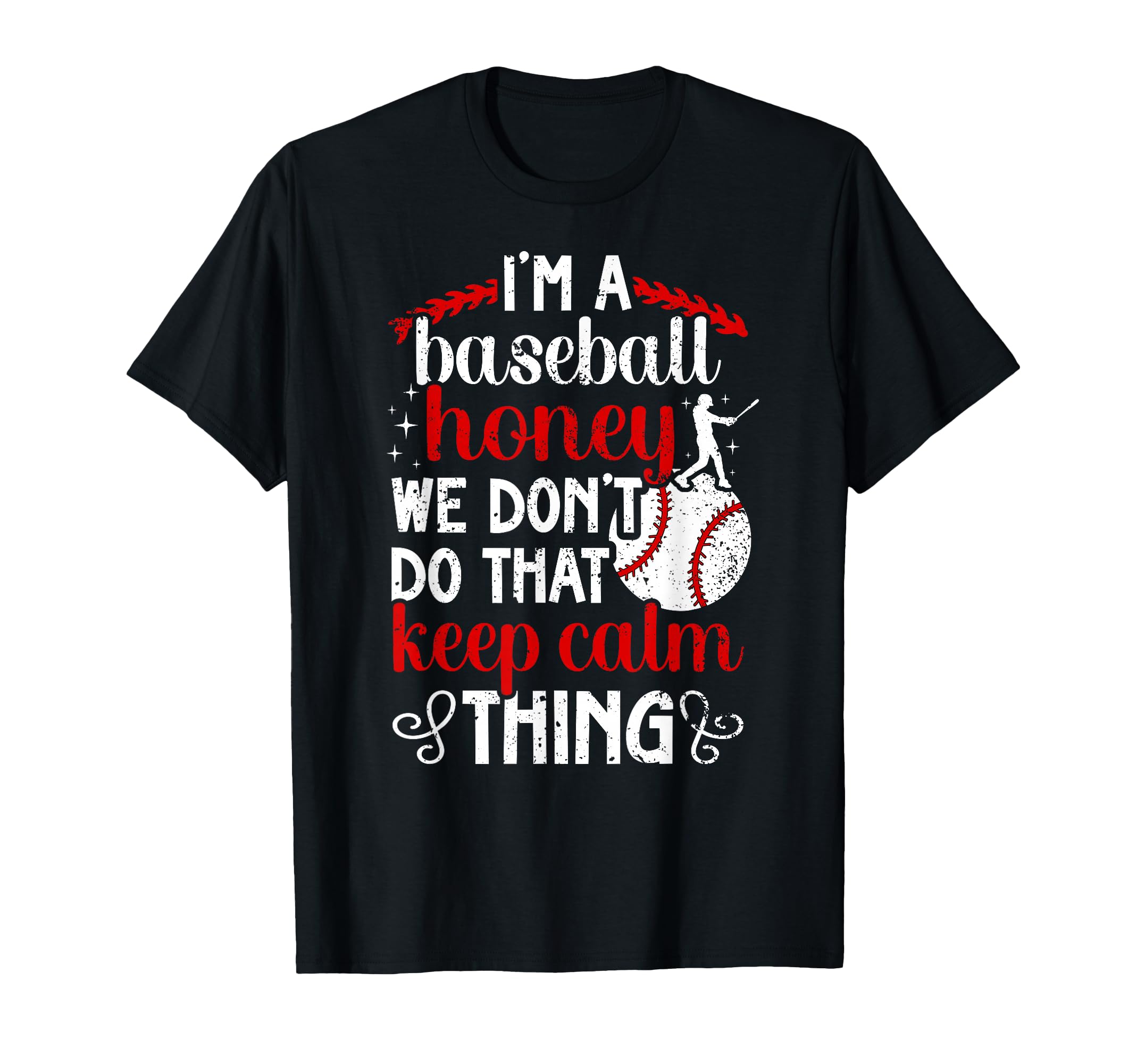 Im Baseball Honey Grandma Honey T-Shirt - Novelty Apparel for Adults - T-Shirt, Sweatshirt, Hoodie