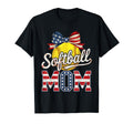 Softball Mom Coquette Bow Softball Usa T-Shirt - Trendy Graphic Men Women - T-Shirt, Sweatshirt, Hoodie