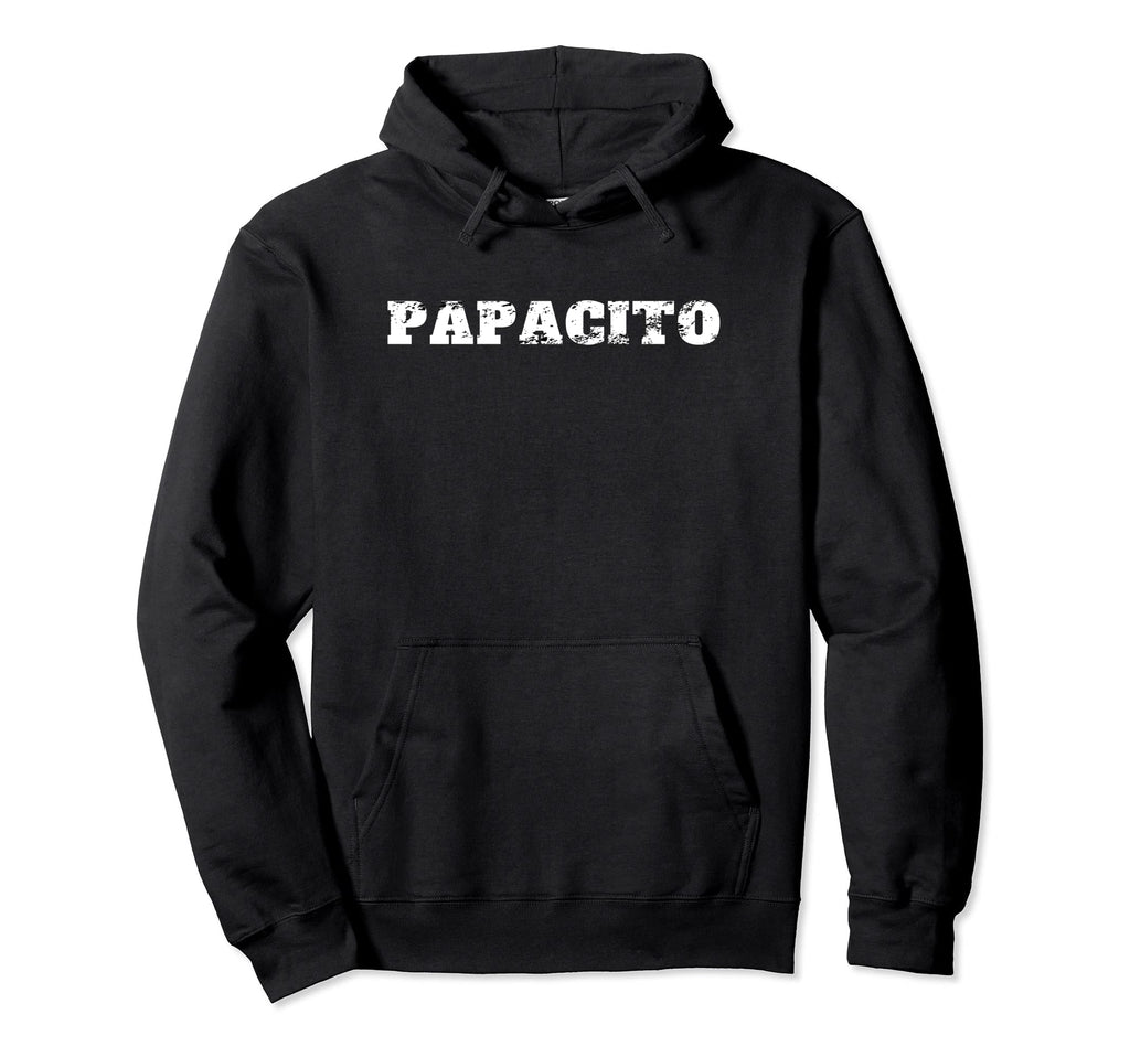 Papacito Chulo Distressed Hoodie - Unique Graphic Men Women - T-Shirt, Sweatshirt, Hoodie