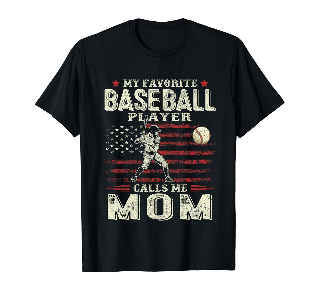 My Favorite Baseball Player Calls Me T-Shirt - Custom Art Print Men Women - T-Shirt, Sweatshirt, Hoodie