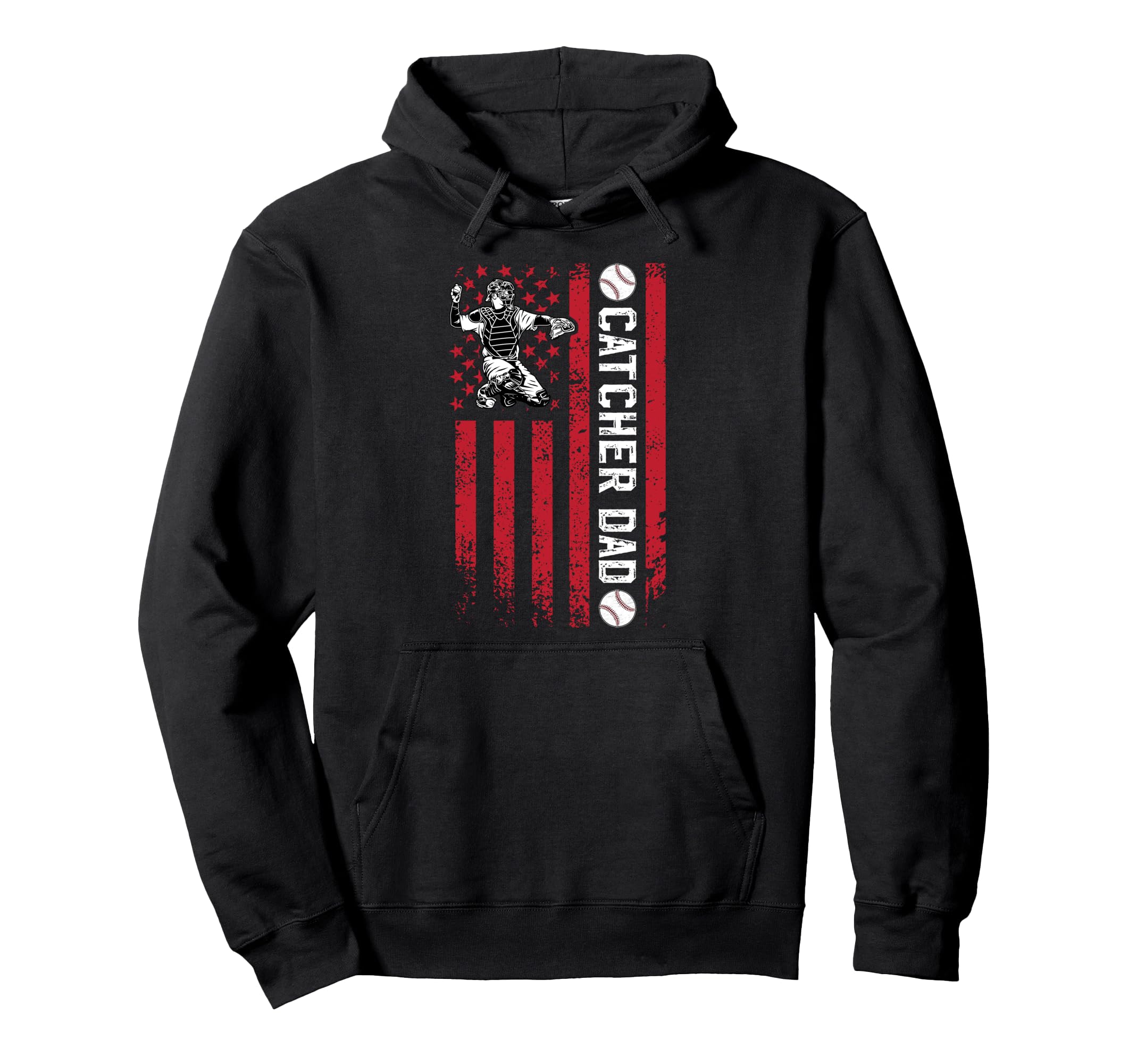 Baseball Catcher Dad Baseball Catcher Hoodie - Streetwear Style Men Women - T-Shirt, Sweatshirt, Hoodie