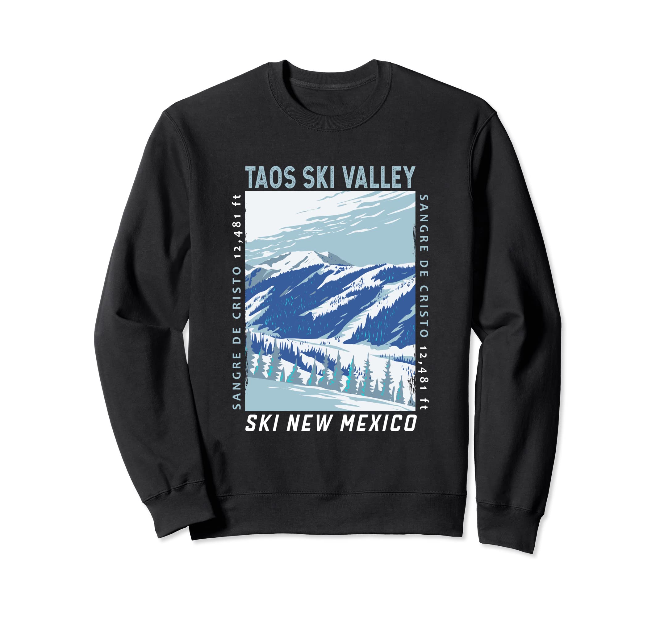 Taos Ski Valley Ski Area New Mexico Sweatshirt - Unique Graphic Unisex - T-Shirt, Sweatshirt, Hoodie