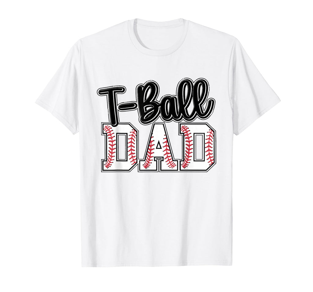 T Ball Dad Groovy Loud Daddy And Proud T-Shirt - Unique Graphic for Adults - T-Shirt, Sweatshirt, Hoodie