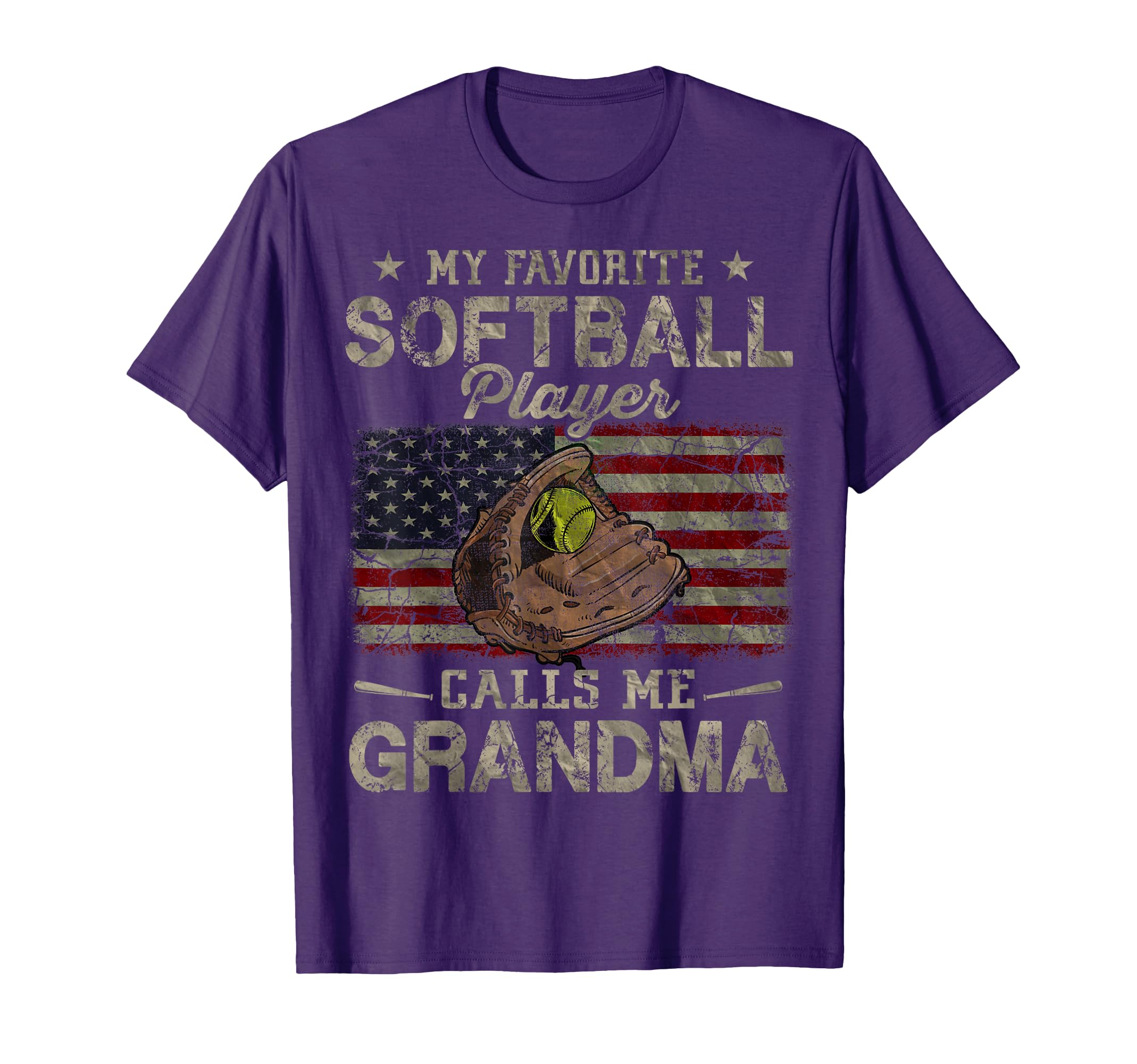 My Favorite Softball Player Calls T-Shirt - Aesthetic Graphic for Adults - T-Shirt, Sweatshirt, Hoodie