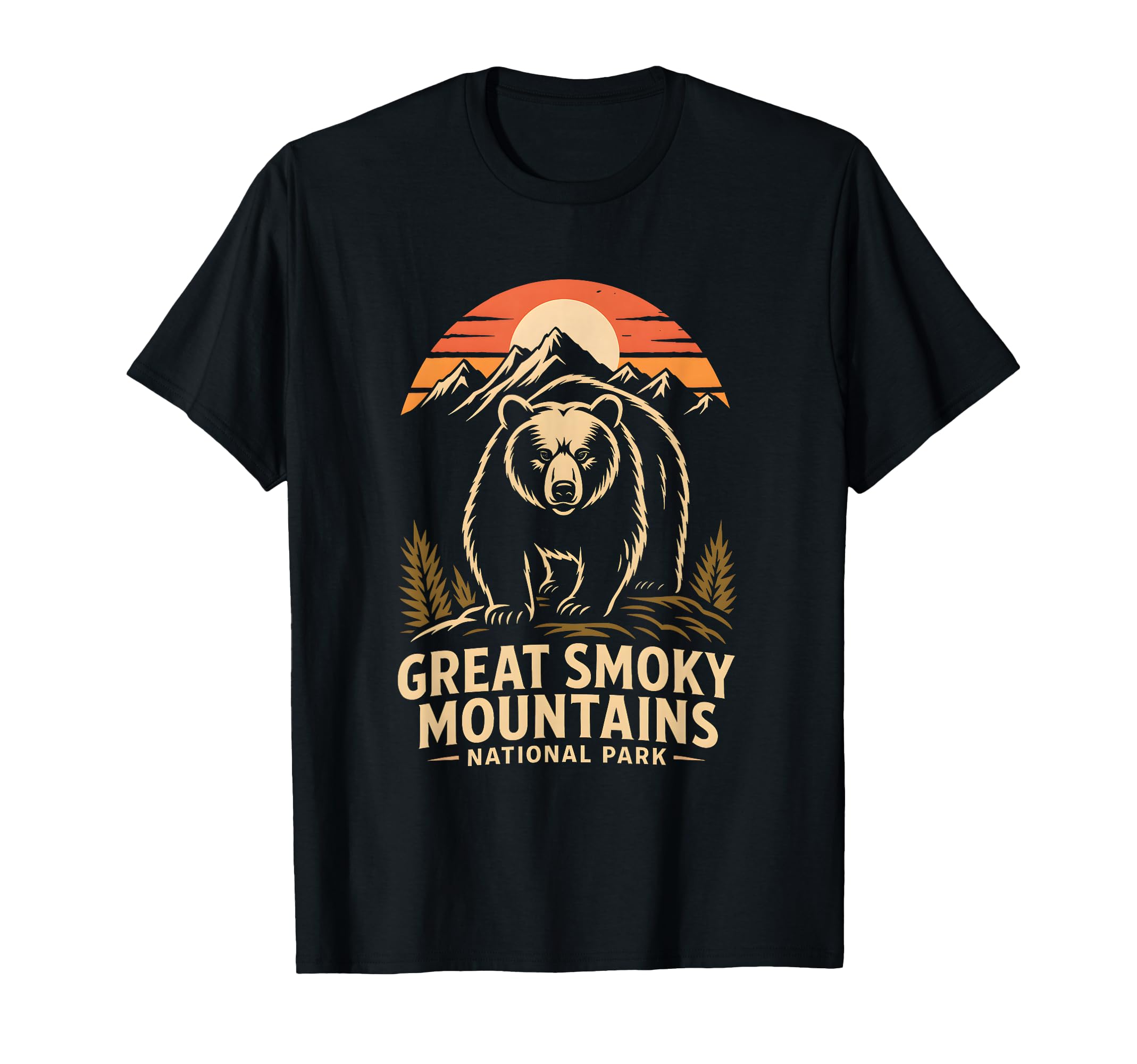 Great Smoky Mountains National Park T-Shirt - Fun Novelty Design Unisex - T-Shirt, Sweatshirt, Hoodie