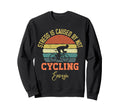 Stress Is Caused Not Cycling Sweatshirt - Minimalist Print Men Women - T-Shirt, Sweatshirt, Hoodie