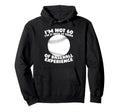 60Th Birthday Baseballer Baseball Hoodie - Minimalist Print Men Women - T-Shirt, Sweatshirt, Hoodie
