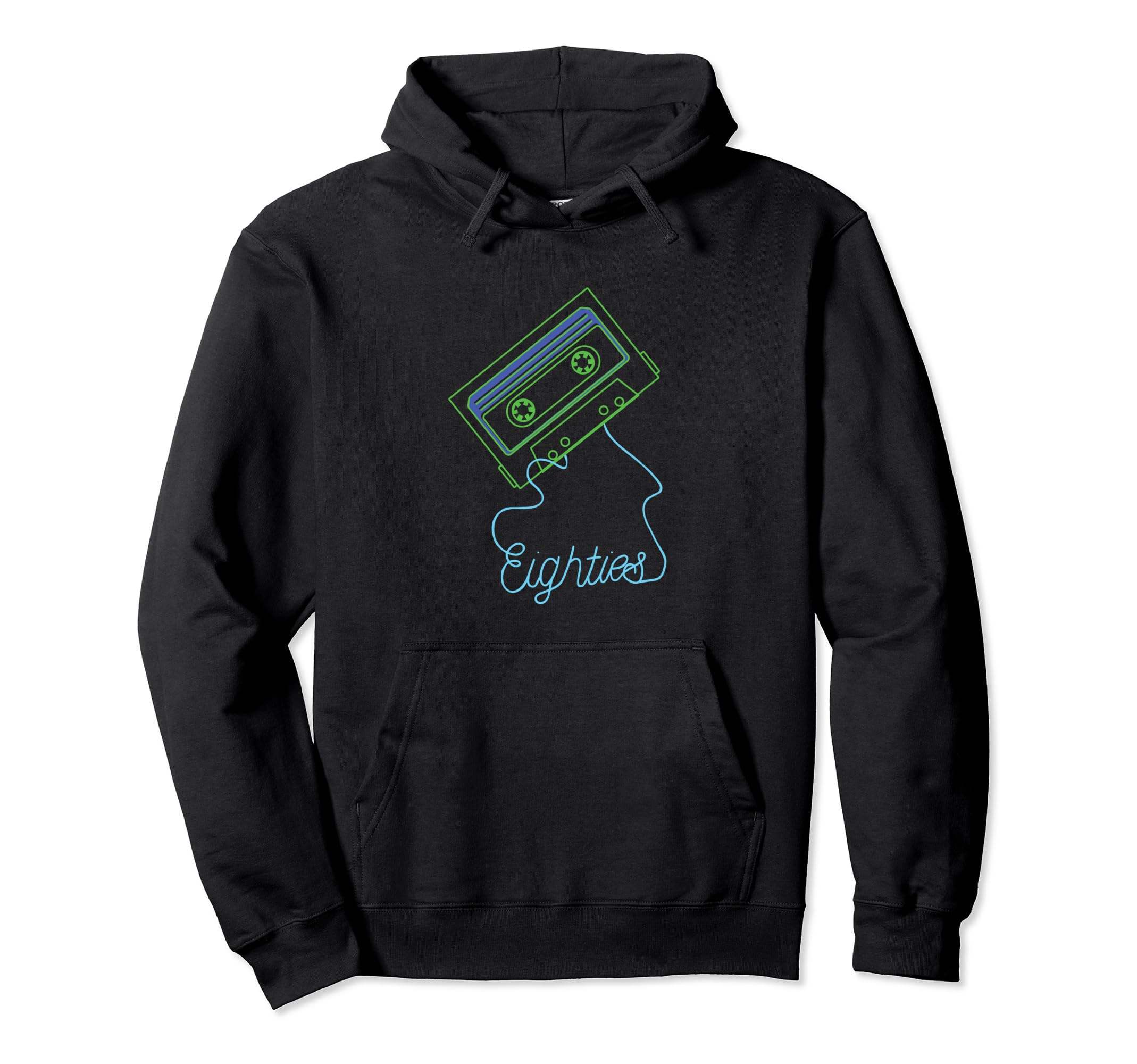 Oldschool Cassette Tape 80S 90S Cassette Hoodie - Minimalist Print Unisex - T-Shirt, Sweatshirt, Hoodie
