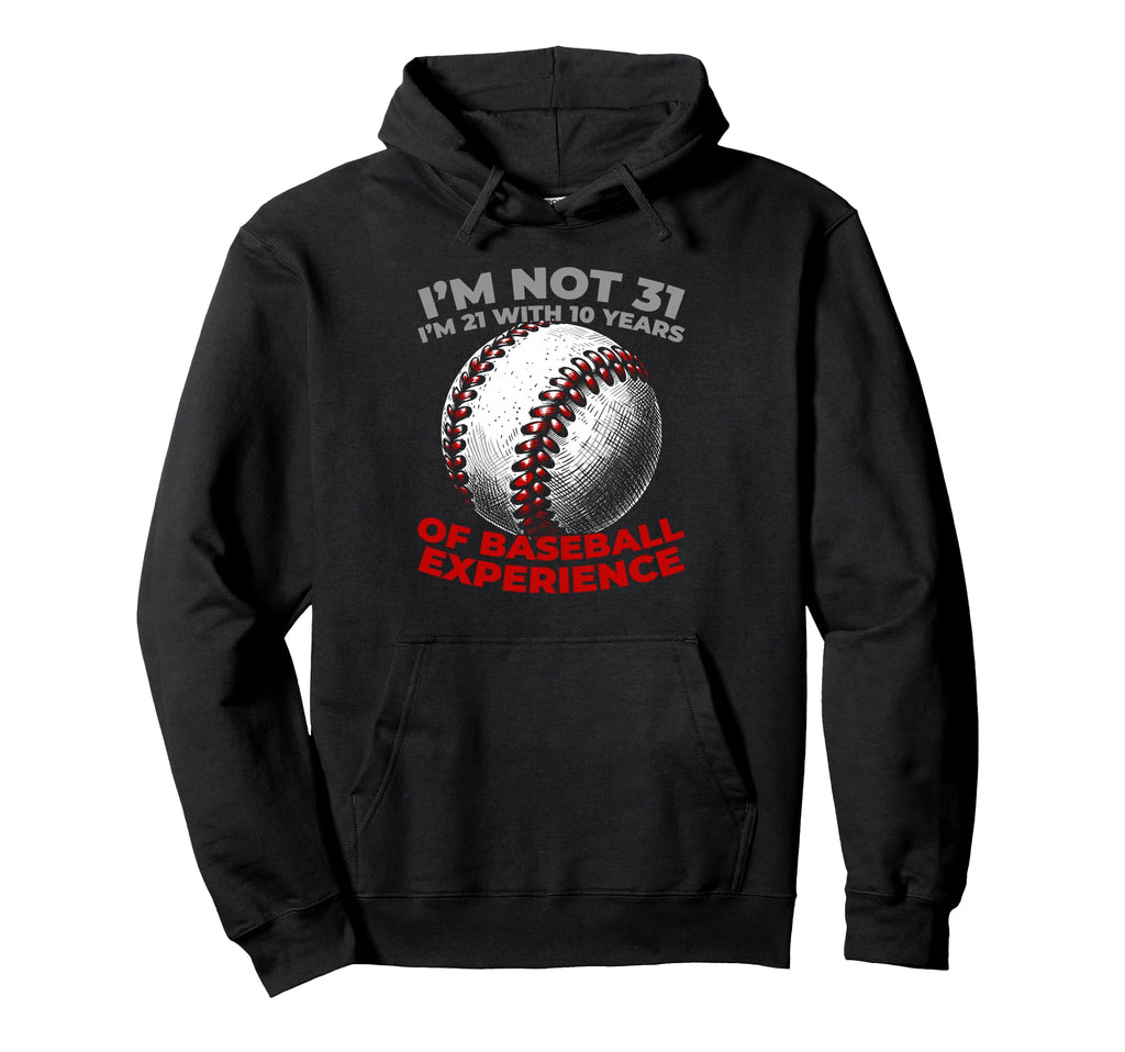 31Th Birthday Baseball Team Player Hoodie - Unique Graphic Unisex - T-Shirt, Sweatshirt, Hoodie